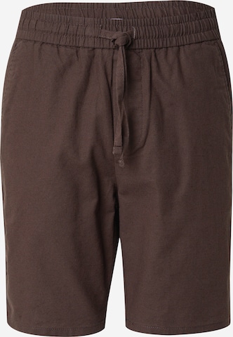Only & Sons Trousers 'ONSLinus' in Brown: front