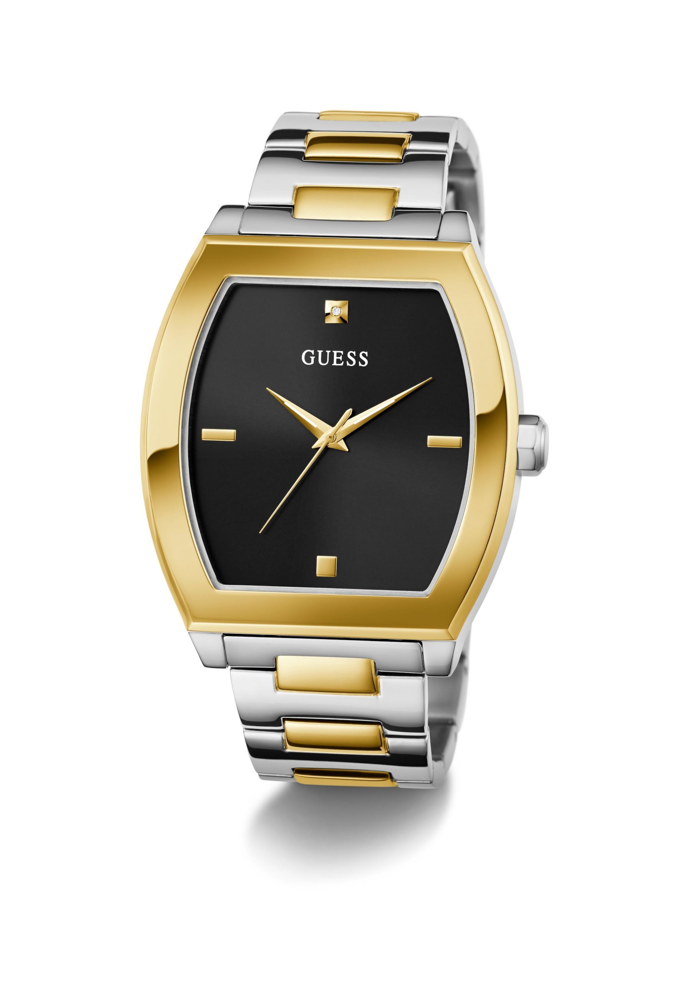 GUESS Analoog horloge 'Punctual' in Zilver