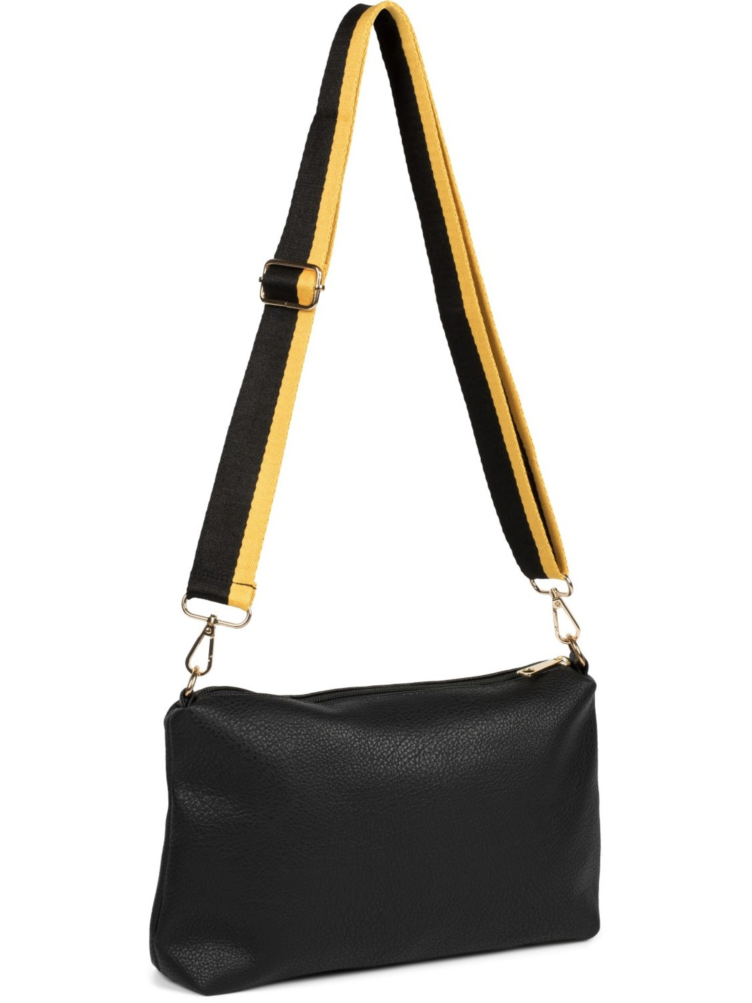 styleBREAKER Bag accessories 'Wechsel Taschengurt gestreift' in Yellow