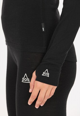 SOS Performance shirt in Black