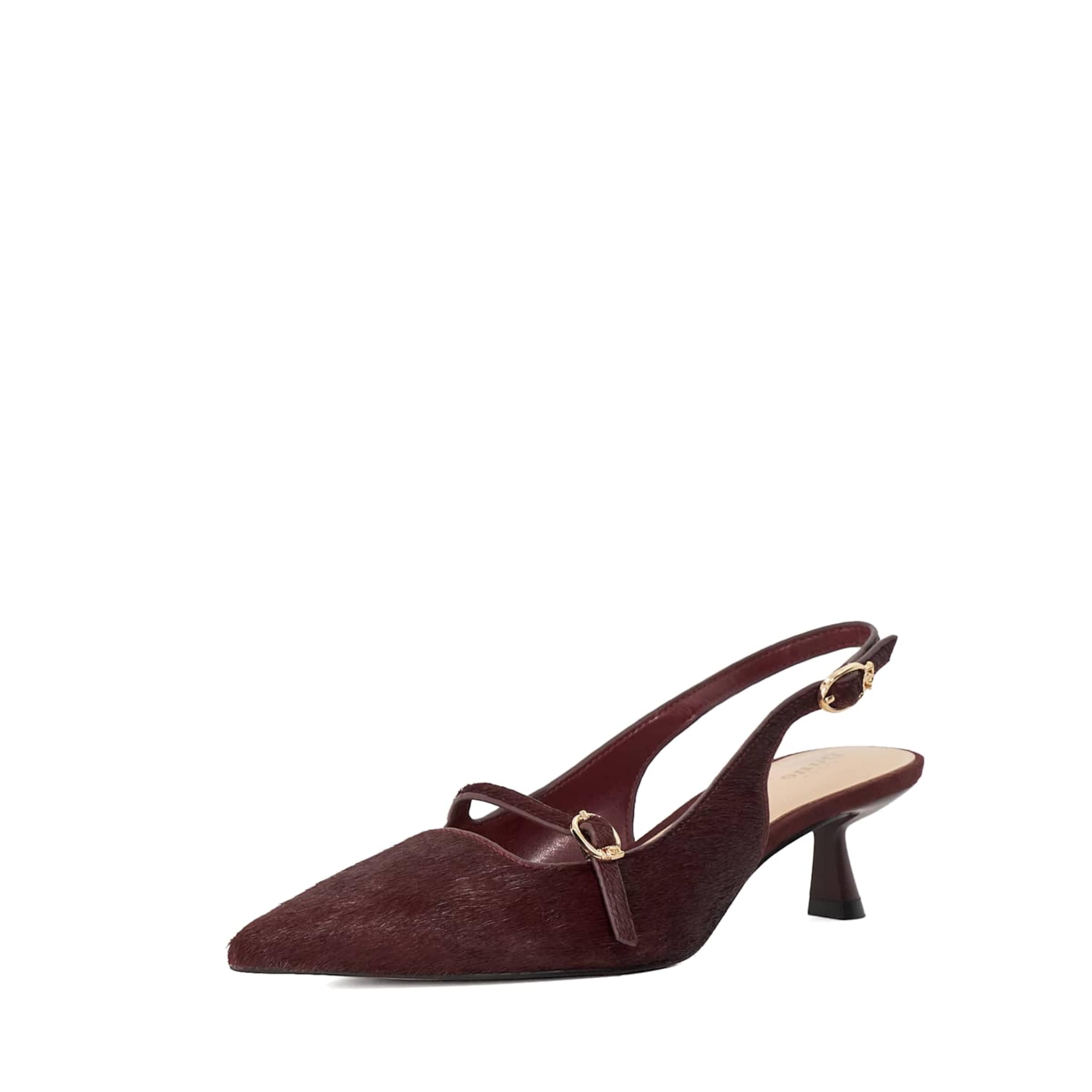 Dune LONDON Slingpumps 'Deserved' in Rood: voorkant