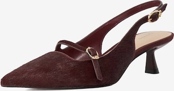 Dune LONDON Slingpumps 'Deserved' in Rood: voorkant