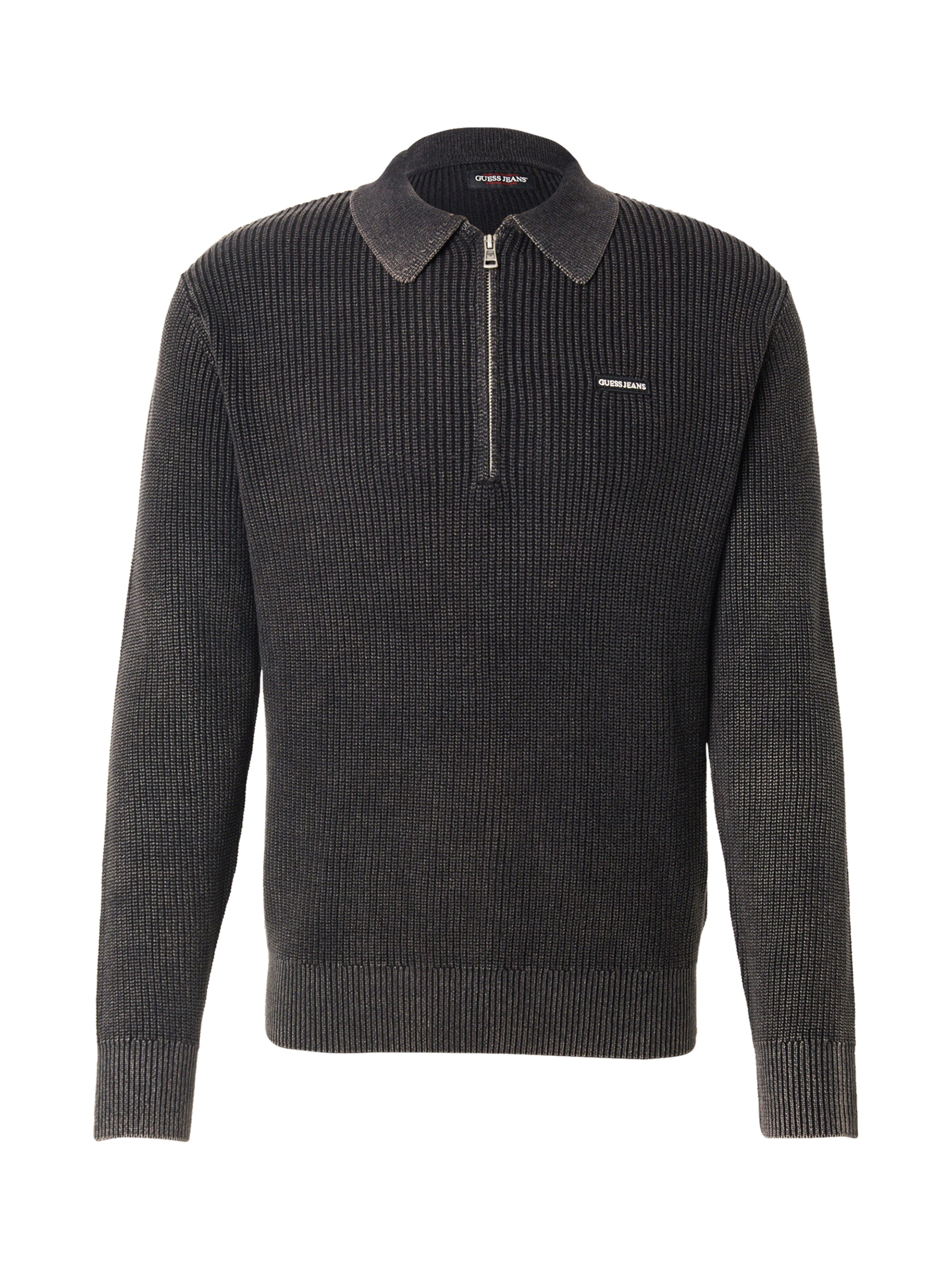 GUESS JEANS Πουλόβερ σε γκρι: μπροστά