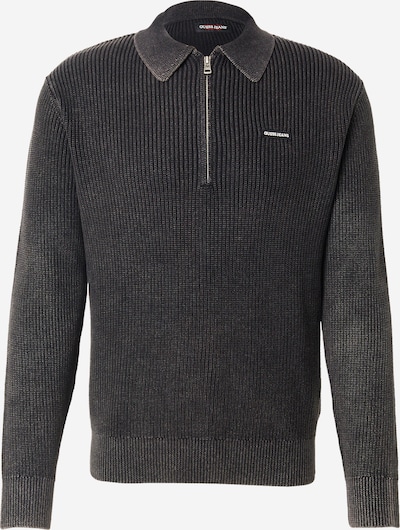 GUESS JEANS Sweter w kolorze ciemnoszary / białym, Podgląd produktu