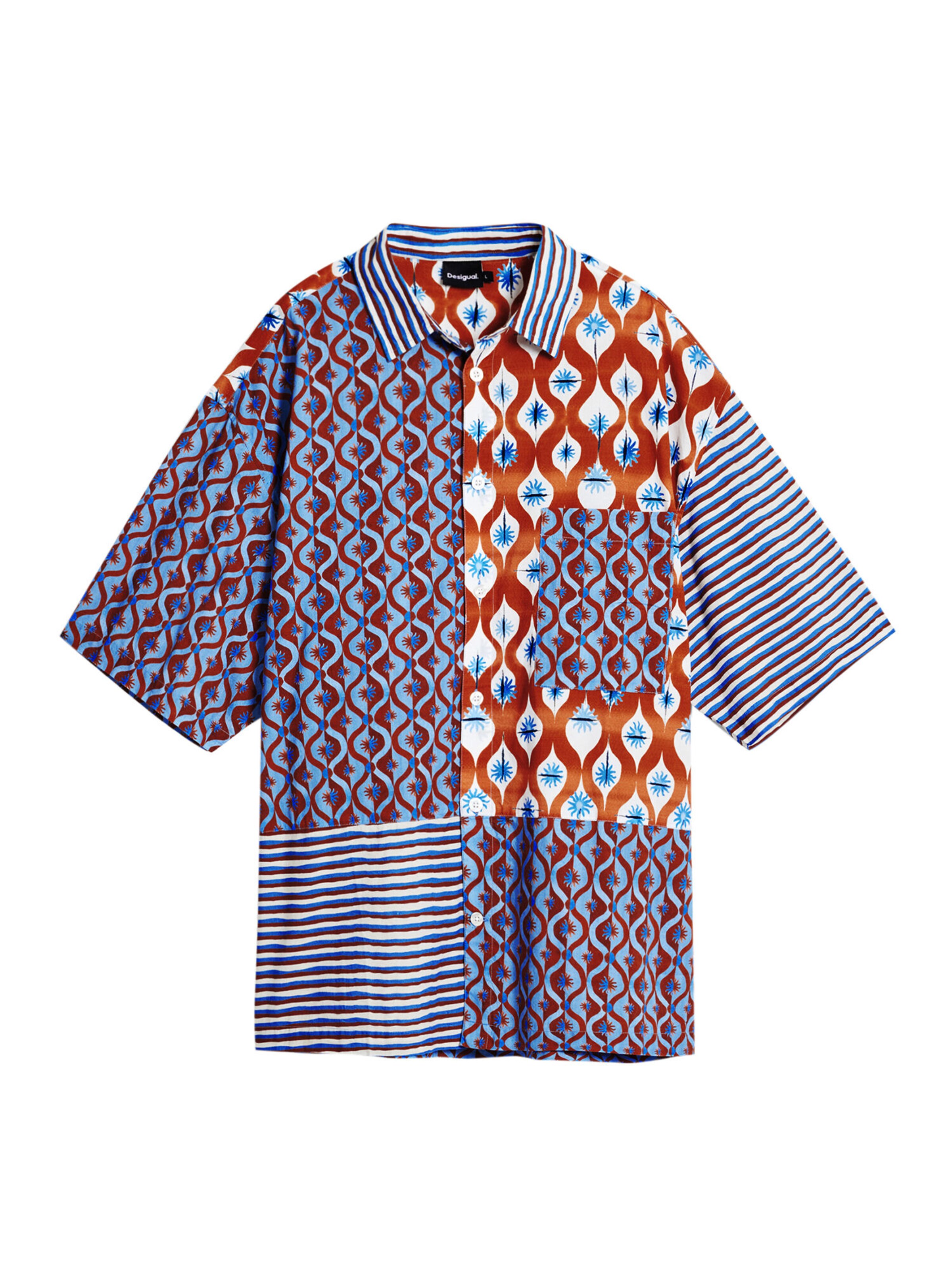 Desigual Regular fit Skjorta i blandade färger: framsida