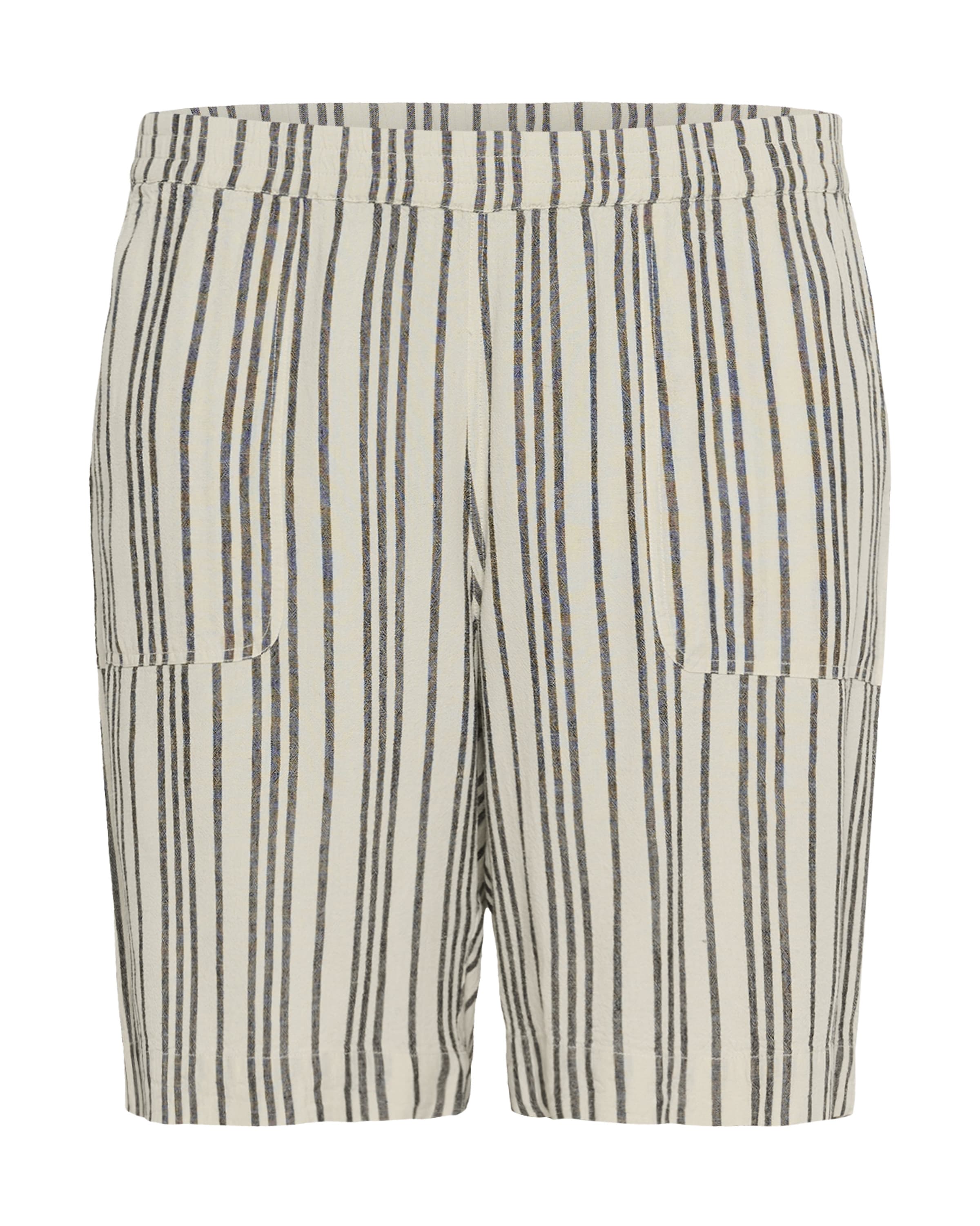 KAFFE CURVEWide Leg/ Široke nogavice Hlače 'Mille' - zelena boja: prednji dio