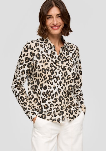 s.Oliver Blouse in Beige: front