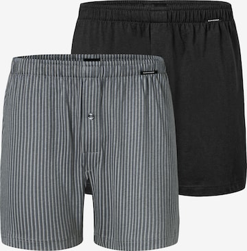 Boxer 'Basic' di SCHIESSER in grigio: frontale