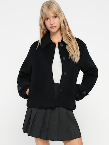 Giacca di mezza stagione di Abercrombie & Fitch in nero