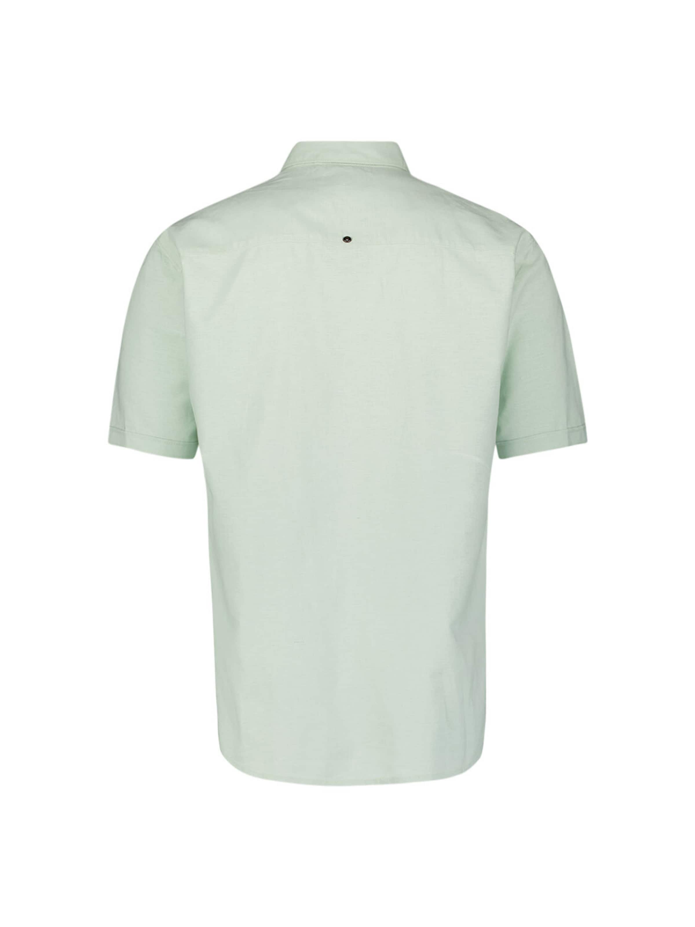No Excess Regular Fit Hemd in Grün