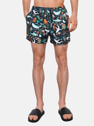 Ombre Swim Trunks 'W318' in Mixed colors: front