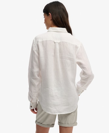 Superdry & Co Bluse in Weiß