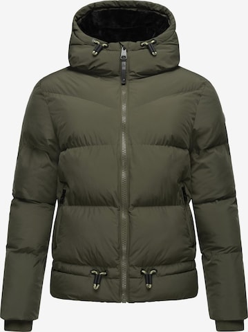 Veste fonctionnelle 'Briony' Ragwear en vert : devant