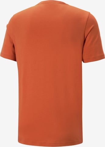 PUMA T-Shirt 'Essential' in Orange