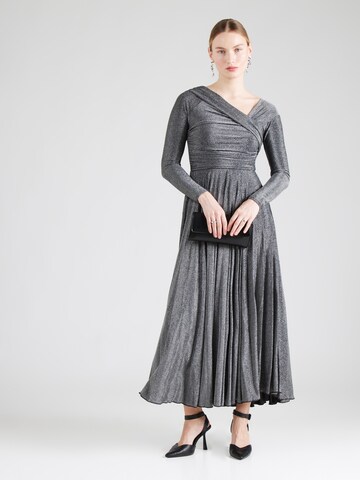 Closet London Kleid in Silber