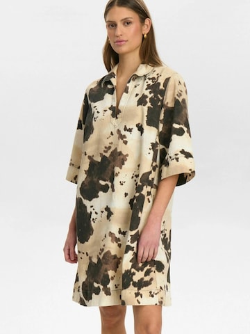 Robe 'NUIVY' NÜMPH en beige : devant