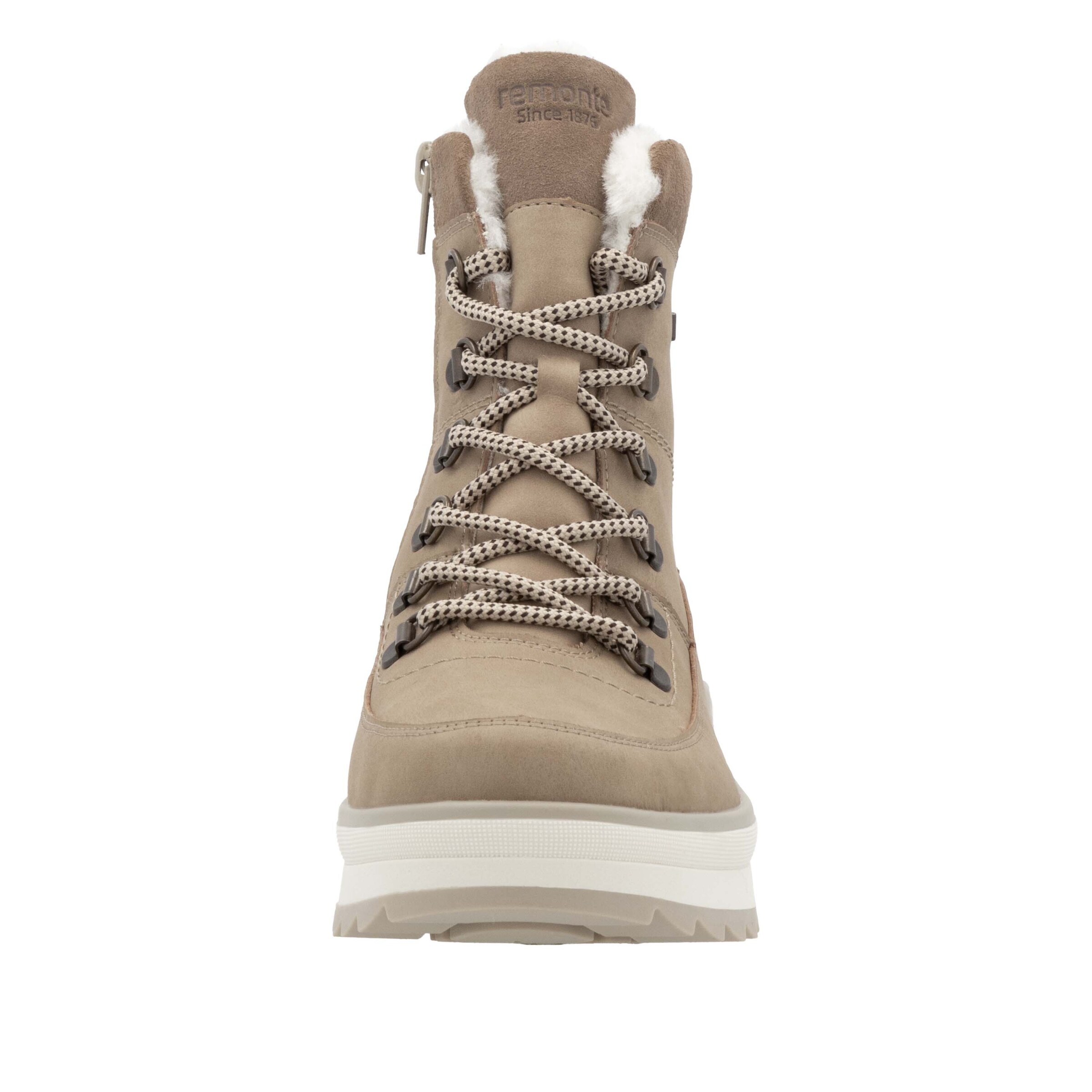 Bottes à lacets REMONTE en marron