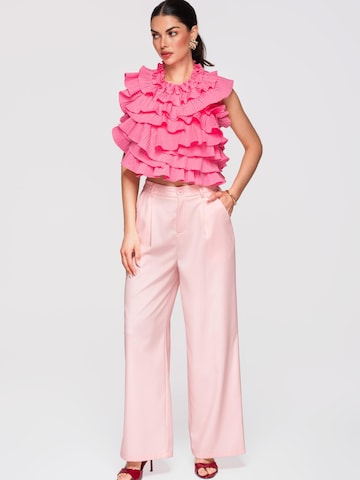 Ombre Regular Broek in Roze