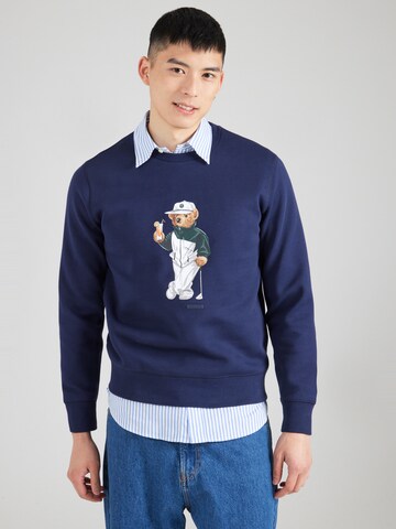 Polo Ralph Lauren Sweatshirt in Blau: Vorderseite