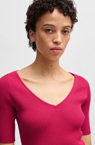 BOSS Orange Pullover in Pink