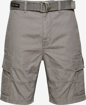 Pantalon cargo Superdry en gris : devant