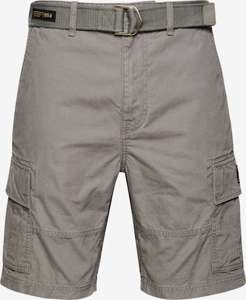 Superdry Regular Cargo Pants in Grey: front