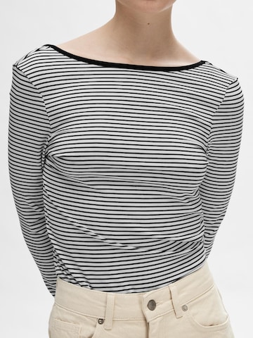 SELECTED FEMME Shirts 'Filina' i sort