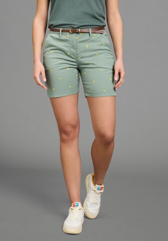 KangaROOS Slimfit Hose in Grün