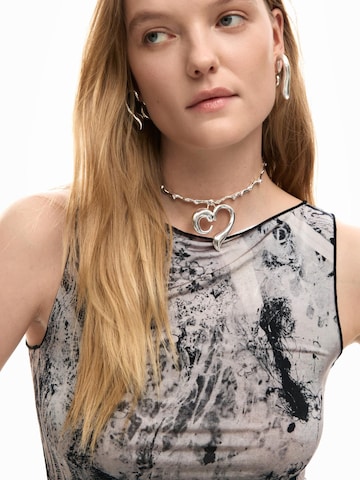 Desigual Top 'Photo Tied' – černá