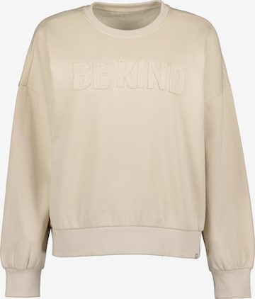 BLUE SEVEN Collegepaita värissä beige: etupuoli