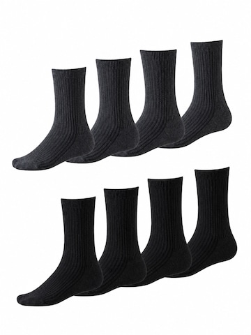 Millo Socks 'Cosy Steps Mix' in Grey: front