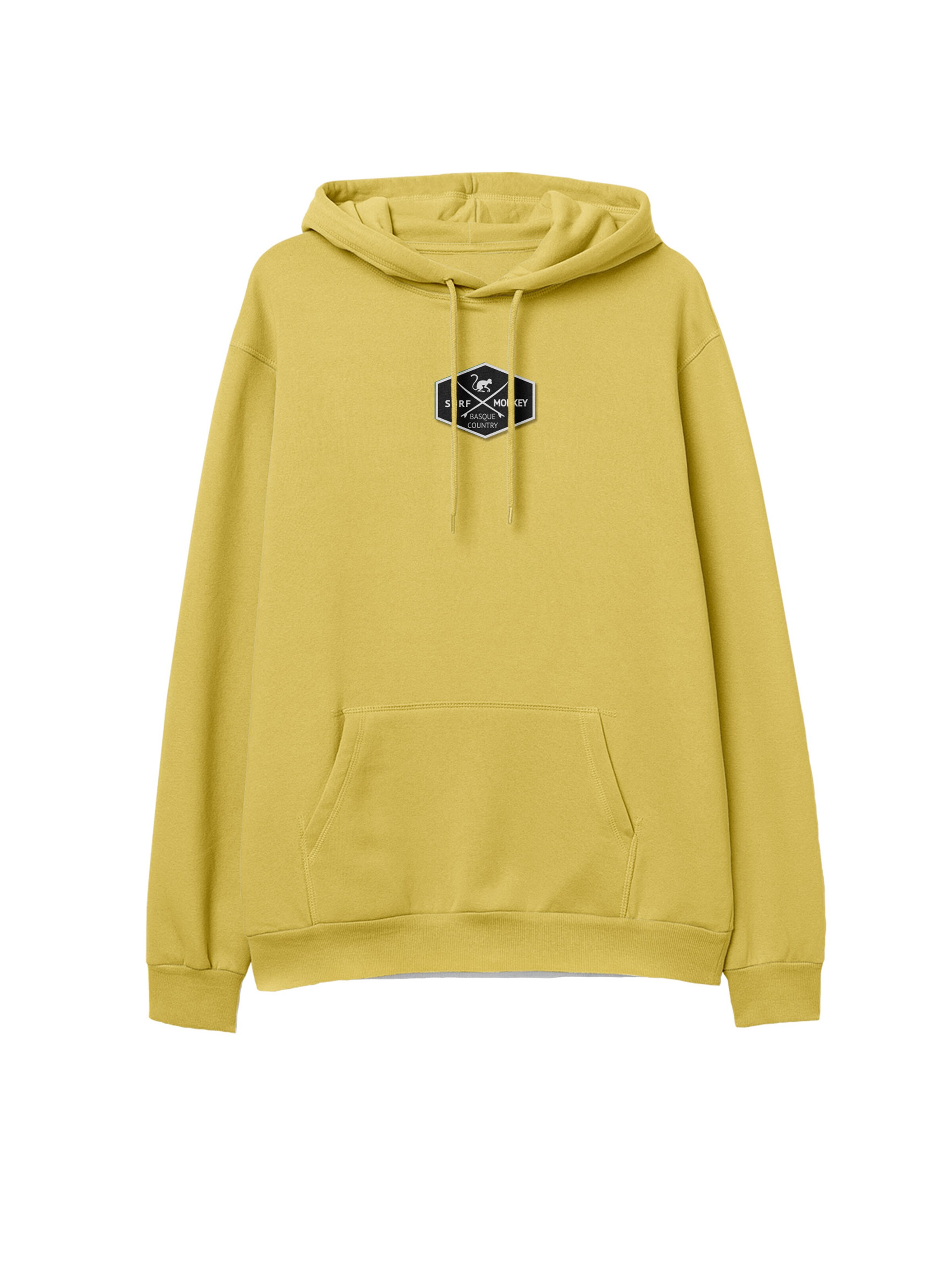 Surf Monkey Sweatshirt‌‌‌‌‌‌‌ in Gelb: Vorderseite