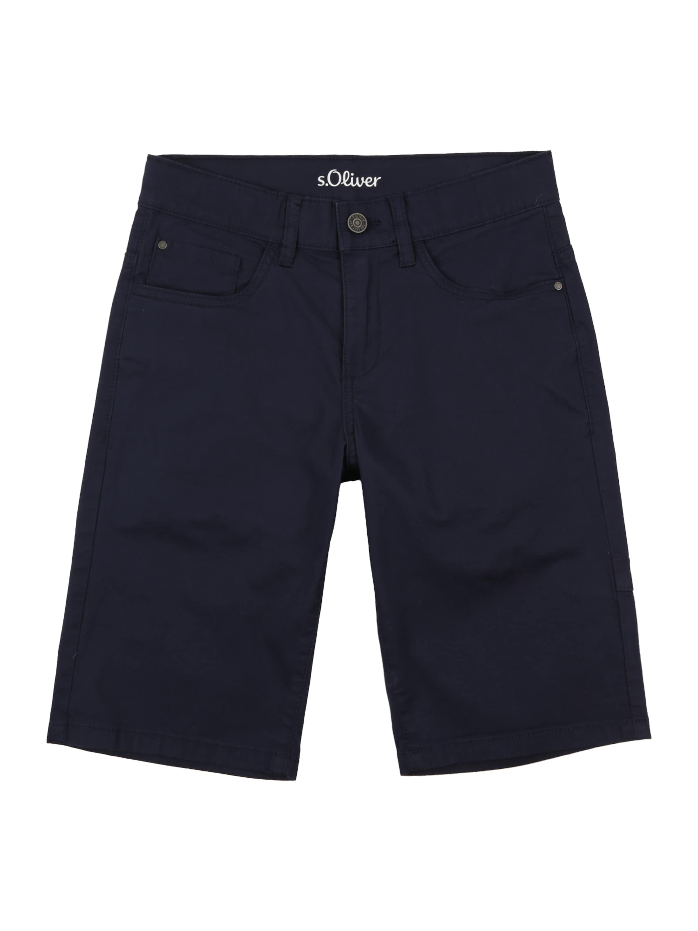 regular Pantaloni di s.Oliver in blu: frontale