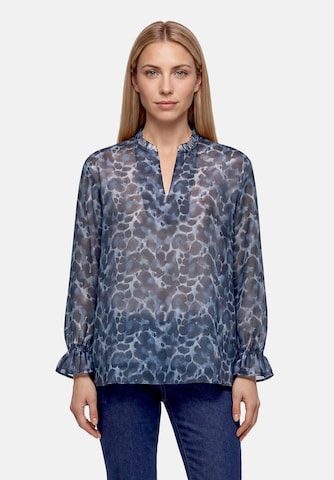 Chemisier Betty Barclay en bleu : devant