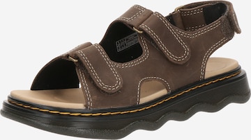 ruda Dr. Martens Atviri batai 'VIRDEN': priekis