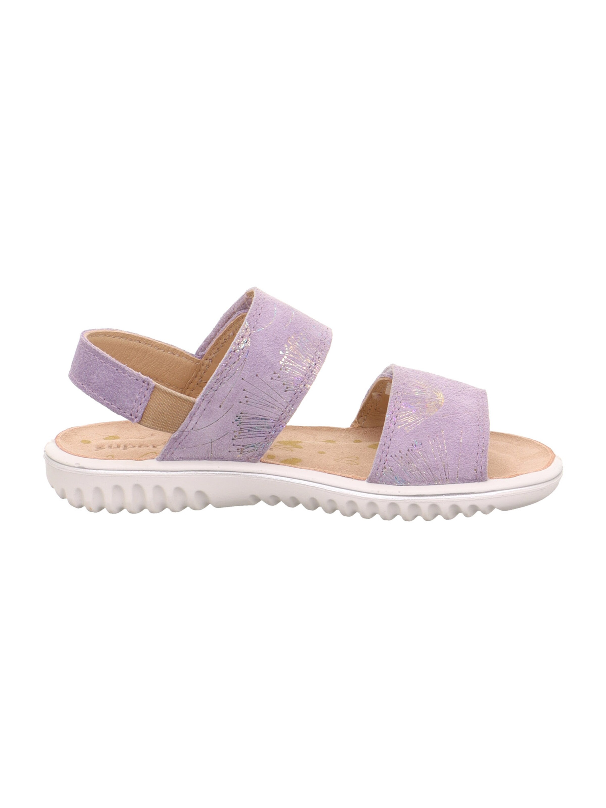 SUPERFIT Sandalen 'Sparkle' in Lila
