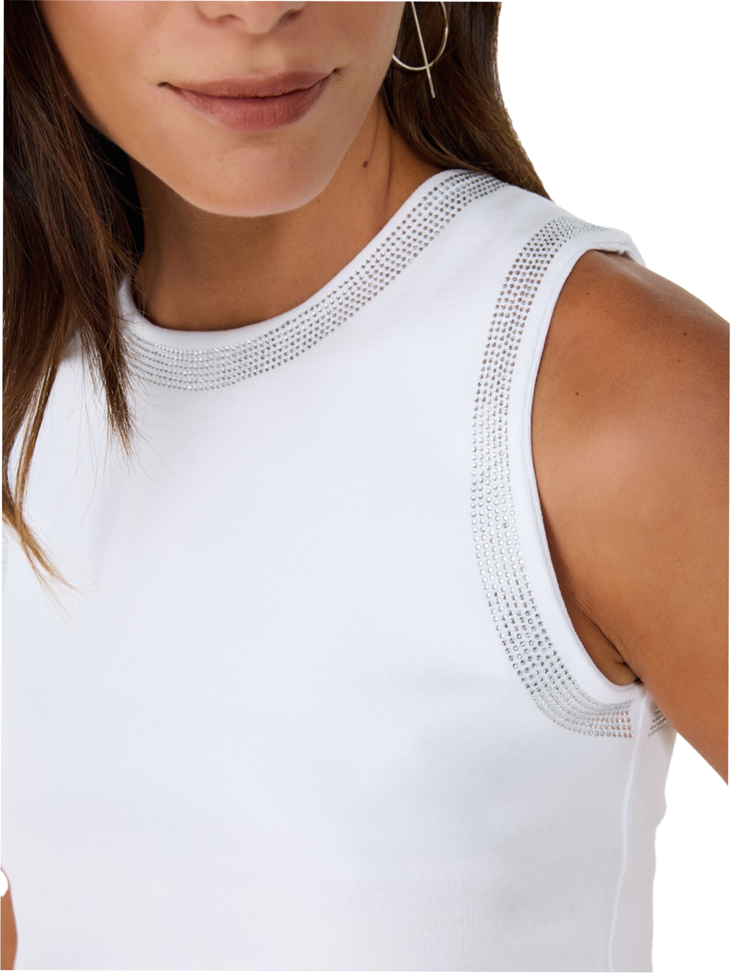 No Matter What Top in White