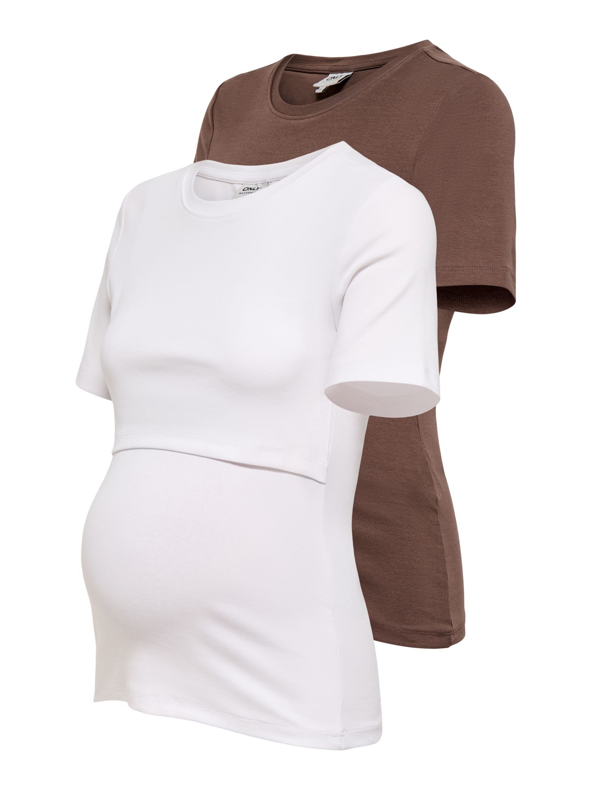 Only Maternity - Camiseta 'OLMNima' en marrón