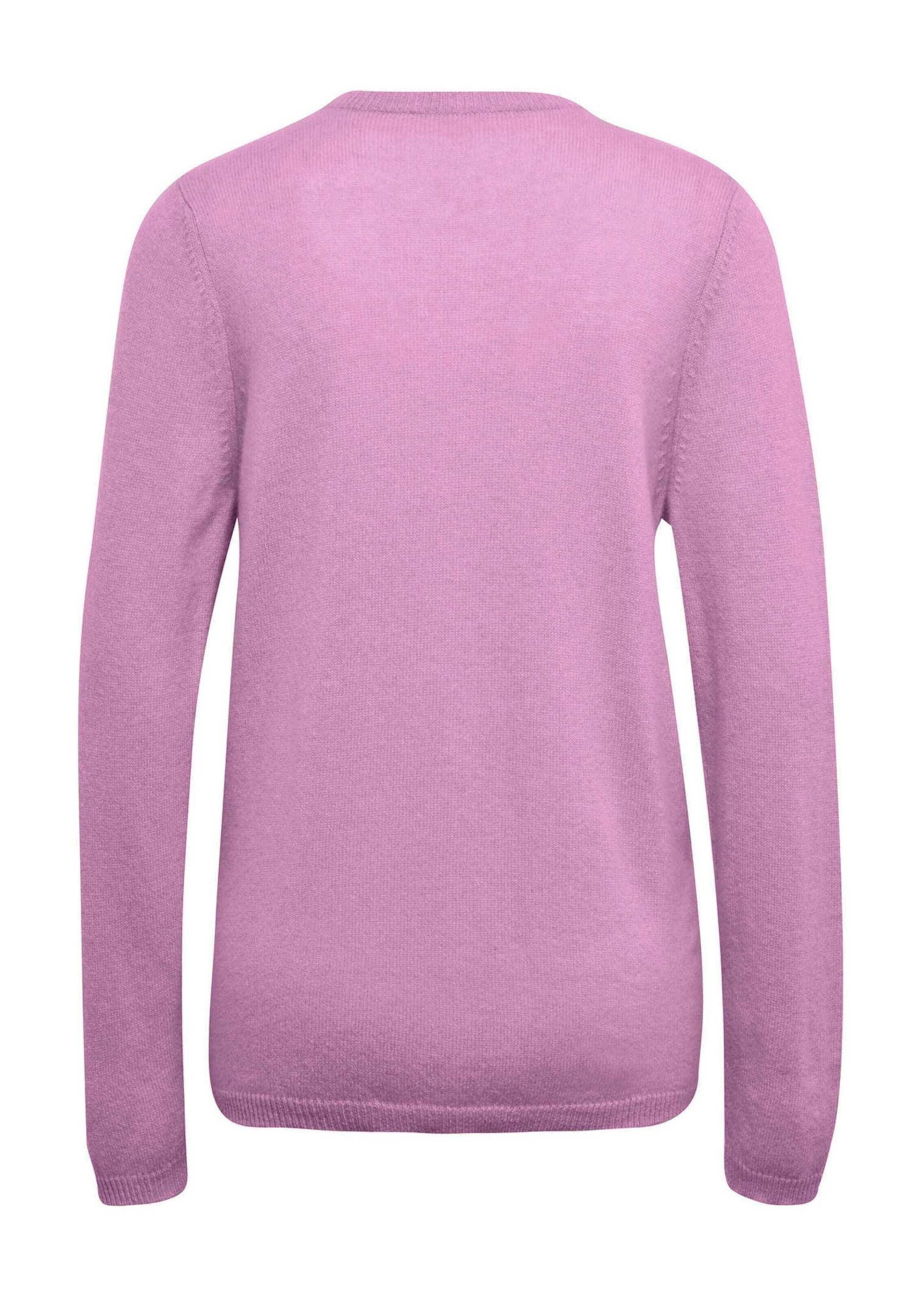 Goldner Strickjacke in Lila