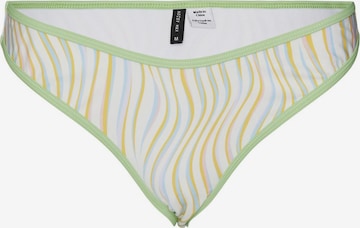 Noisy may - Cueca biquíni 'ZEST' em branco: frente