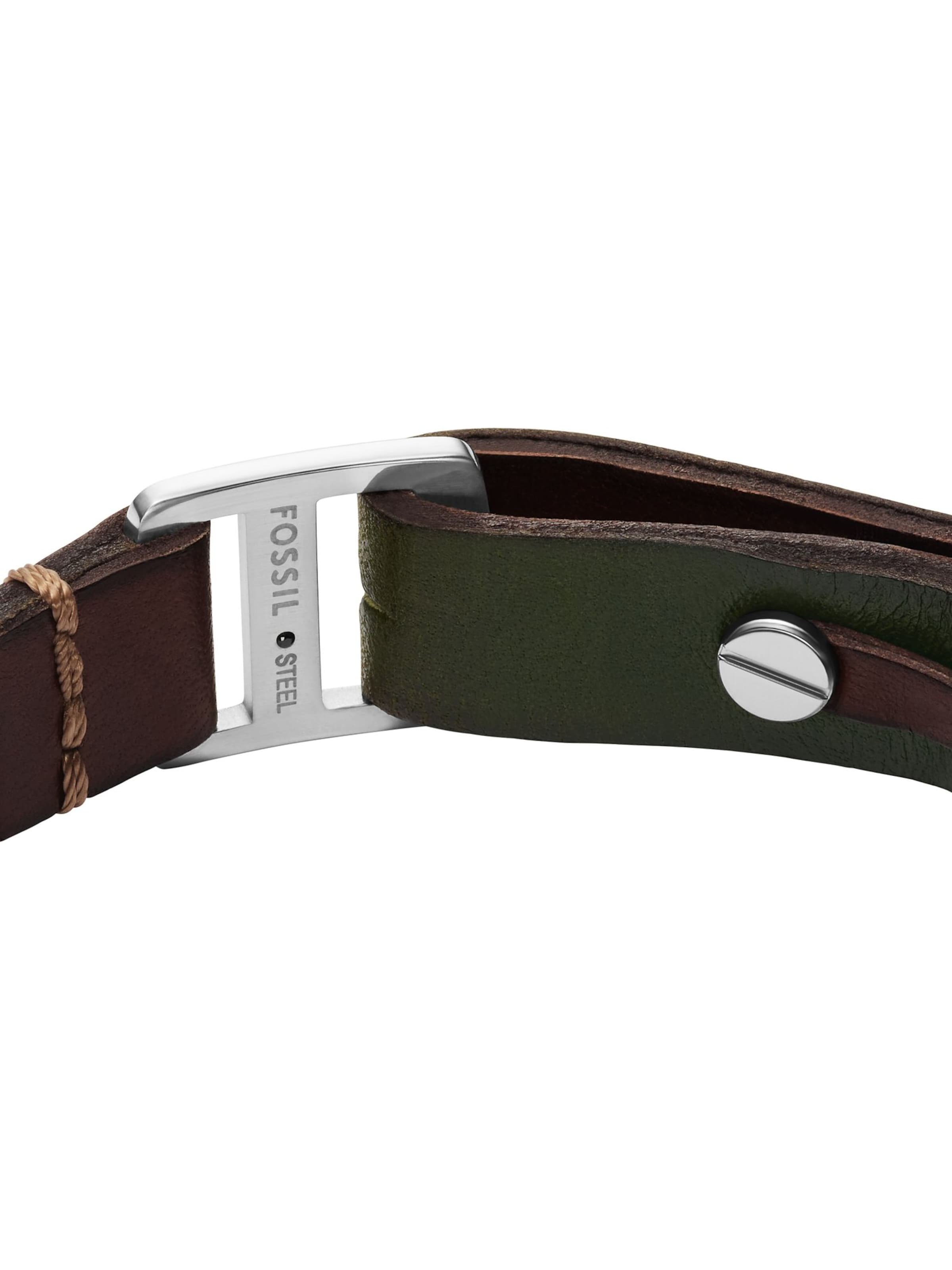 FOSSIL Armband in Braun