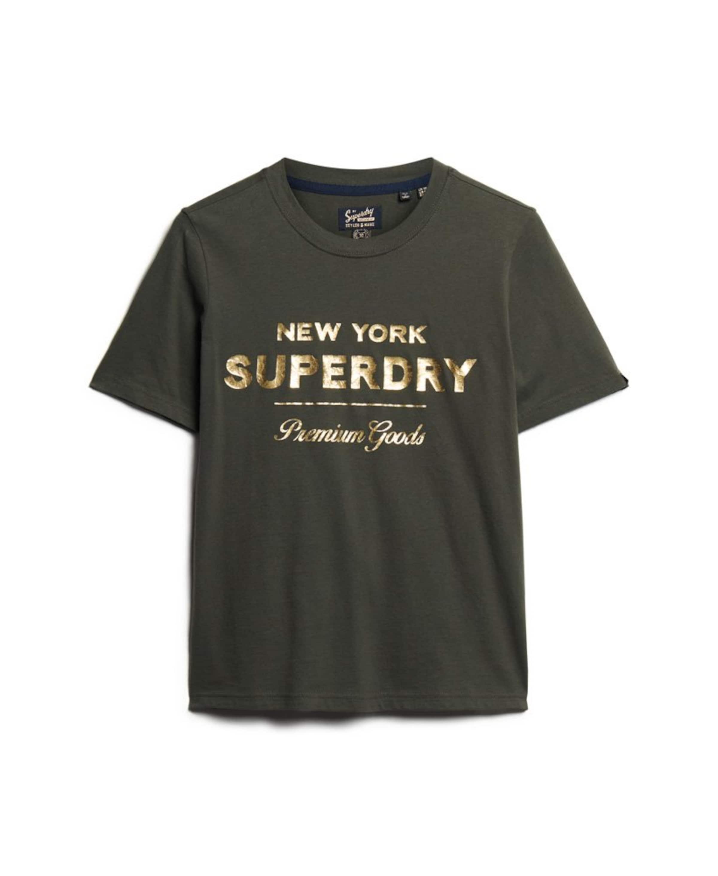 T-shirt Superdry & Co en vert : devant