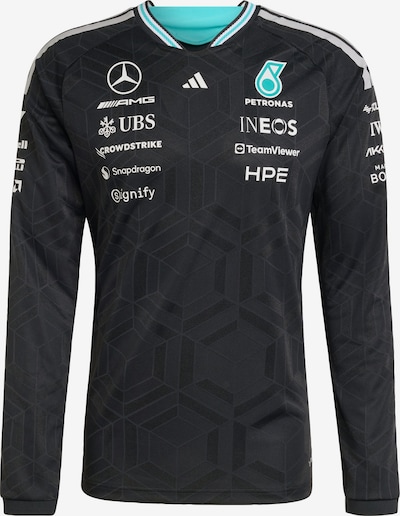 S dydžio Triko 'Mercedes - Amg Petronas Formula 1 Team Authentic' iš ADIDAS PERFORMANCE, spalva – juoda / balta, Prekių apžvalga
