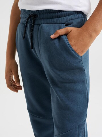 WE Fashion Tapered Pants in Blue