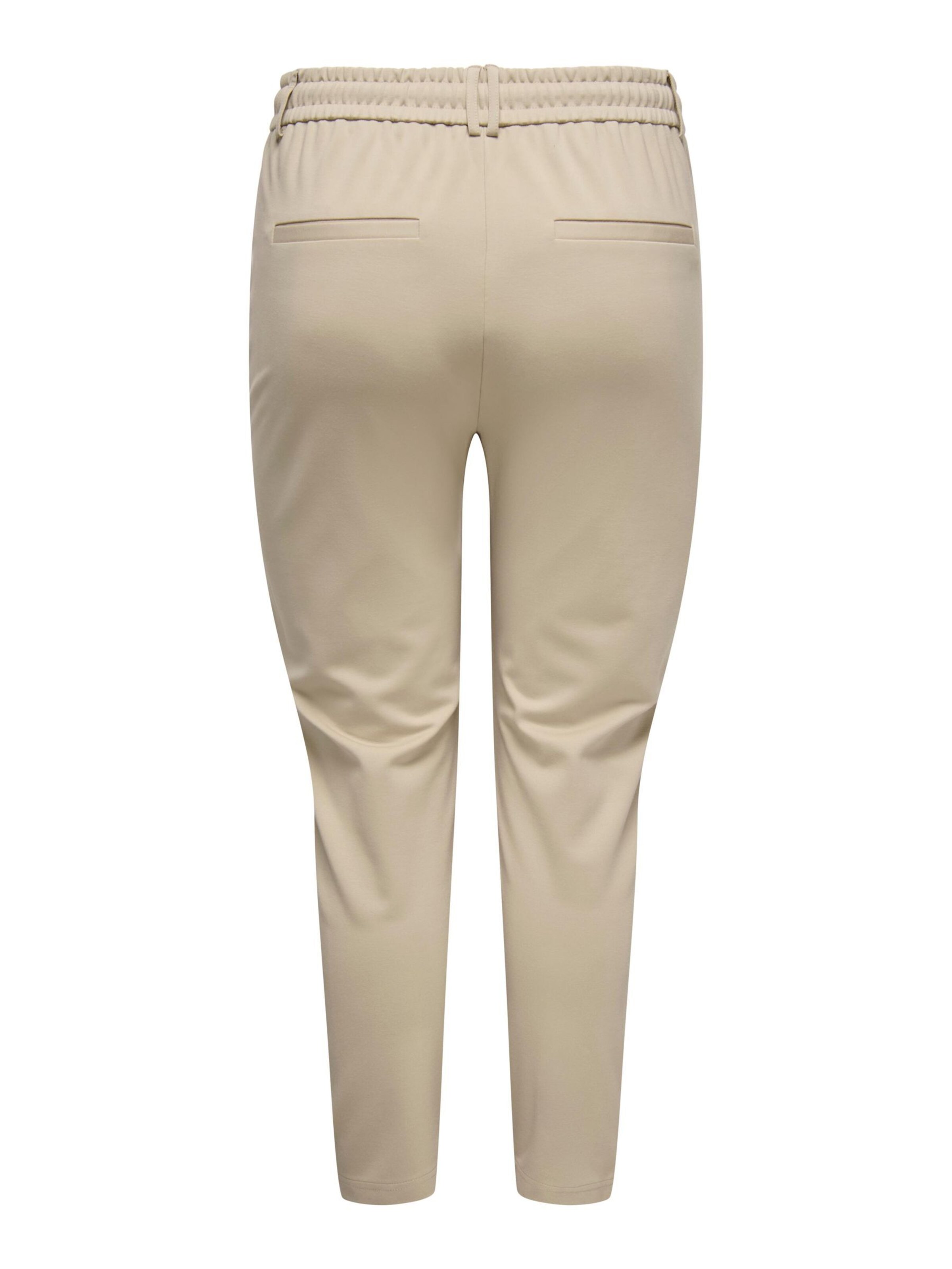 ONLY Carmakoma - Slimfit Pantalón 'GOLDTRASH' en beige