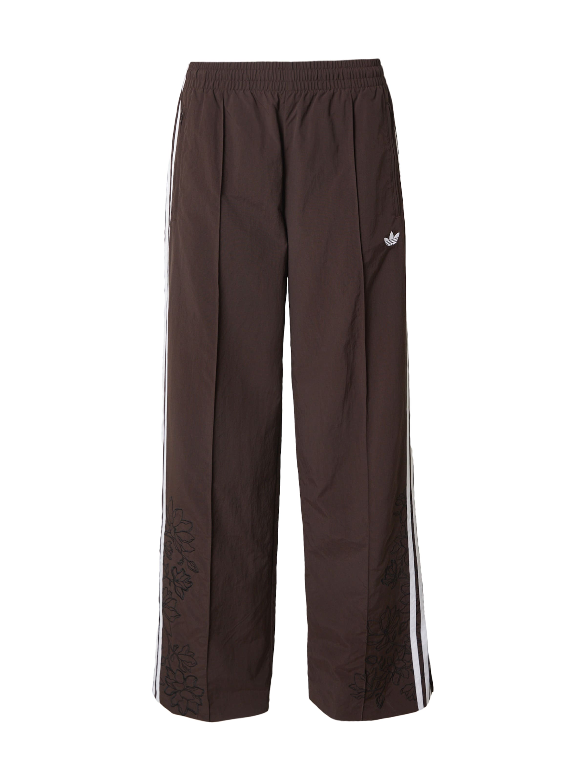 ADIDAS ORIGINALS Hose 'FB' in 34 in schoko / schwarz / weiß, Produktansicht