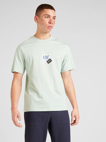 HUGO - Camisa 'Ditroso' em verde: frente