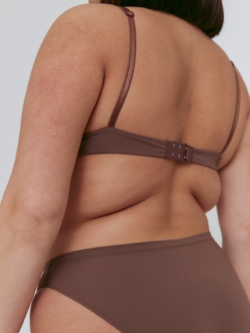 EDITED Triangle Bra 'Hedda' in Brown