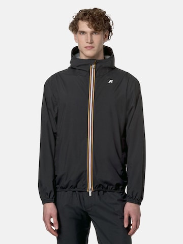 K-Way Between-Season Jacket in Black: front
