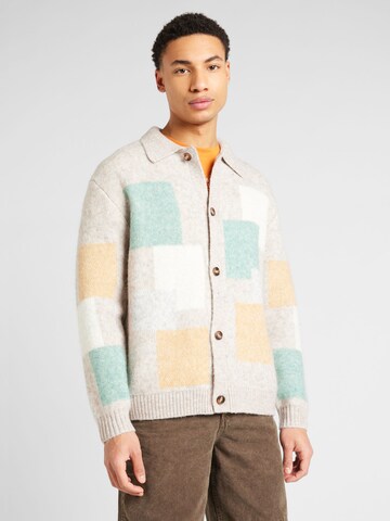 TOPMAN Strickjacke in Grau: predná strana